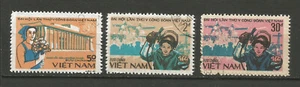 Viét Nam 1983 congrès du syndicat vietnamien Y&TN°469A/B/C 3 timbres /T8387 - Imagen 1 de 1