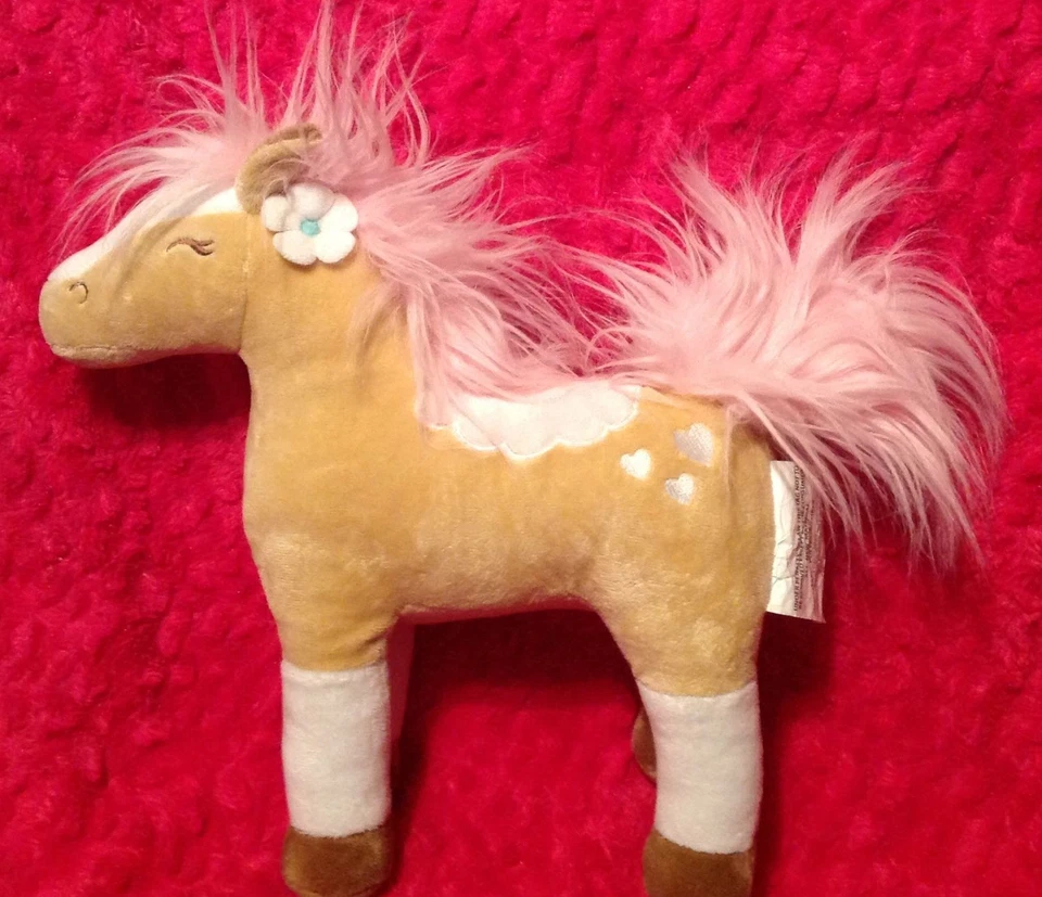 Almohada decorativa para cama Circo Wild Horses niñas bonitas CABALLO ROSA NUEVO Foto 1 de 1