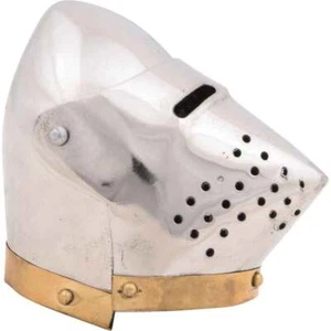 Mini Hound Skull Pig Face Bascinet Medieval Helmet - Picture 1 of 4