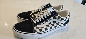 Vans Zapatos de caña baja a cuadros para hombre 8,5 para mujer talla 10 usados 1 vez... - Imagen 1 de 9
