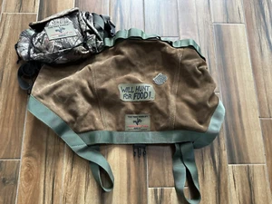 Trophyline The Tree Road Trips Saddle Leather Size L 34-42 Hunting Model TS12RT - Picture 1 of 16