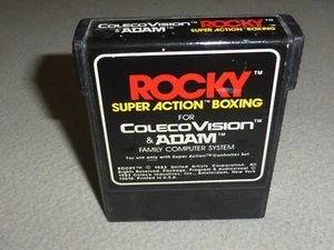 COLECO COLECOVISION & ADAM ROCKY SUPER ACTION BOXSPIELKASSETTE 1983 - Bild 1 von 2
