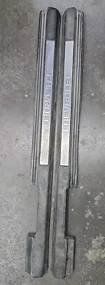🔥2004-2012 Chevy Colorado OEM placas de umbral de puerta - izquierda y derecha - cabina extendida solamente Foto 1 de 4