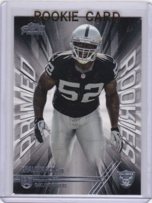 KHALIL MACK ROOKIE CARD 2014 Topps Prime Primed Rookie Oakland RAIDERS NFL RC - Image 1 of 2
