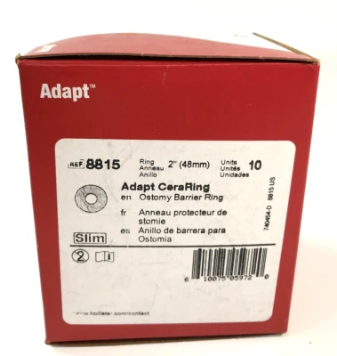 10 anillos de barrera delgados Hollister® 8815 Adapt™ CeraRing 2" caduca 2029 Foto 1 de 3