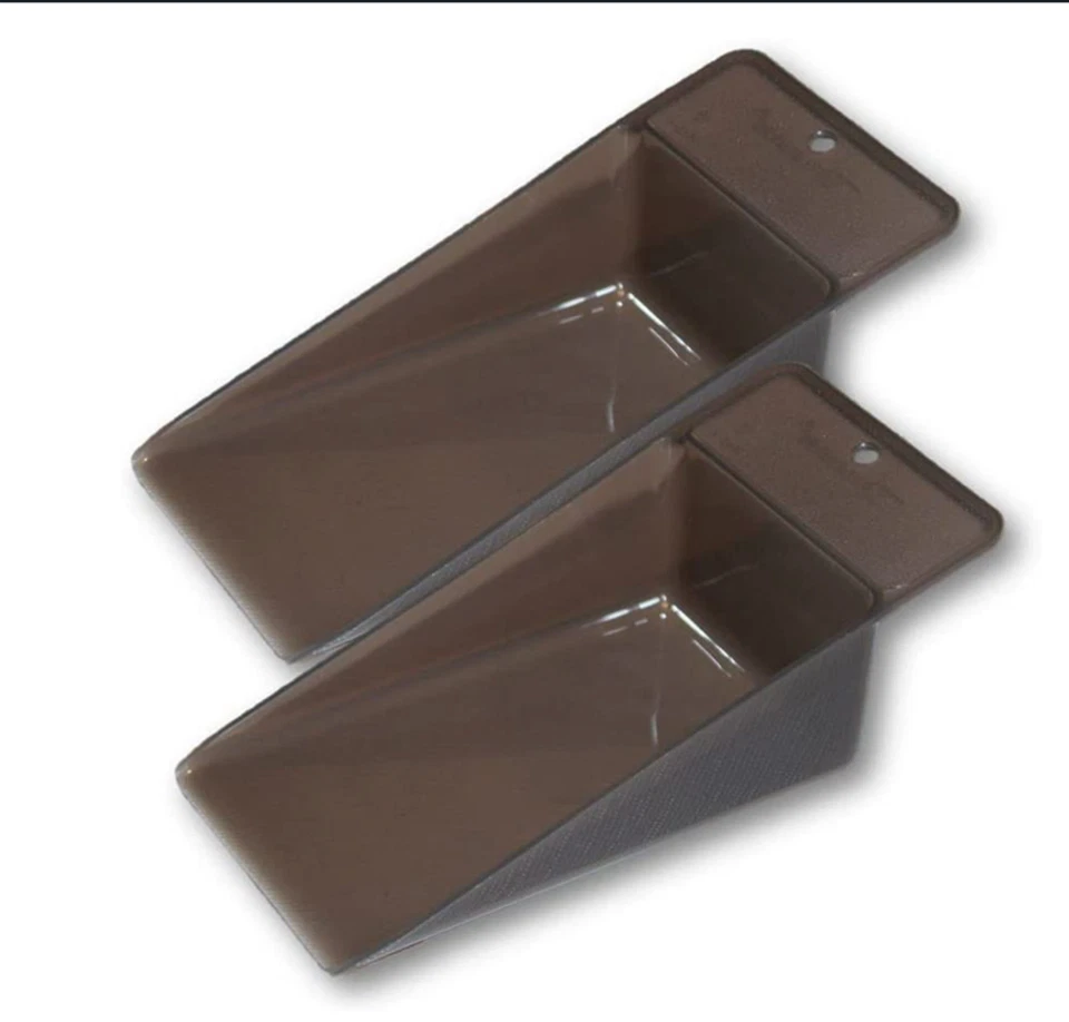 Tupperware Scoops Set of 2 Flat Bottom Use as Cookie Lifter Charcoal Gray New - Image 1 of 1