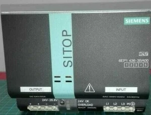 Siemens SITOP 6EP1436-3BA00 6EP SITOP Modular 20A Stabilized Power Supply - Picture 1 of 10