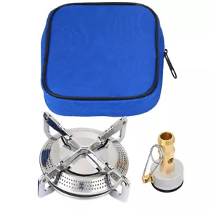 Mini Gas Propane Stove Outdoor Camping Butane Hiking Picnic Cooking Stove Burner - Foto 1 di 23