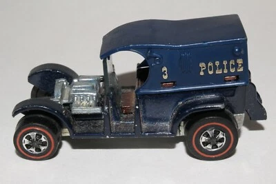 HOT WHEELS REDLINE PADDY WAGON, BLUE, USA, EXCELLENT, ORIGINAL - Image 1 of 4