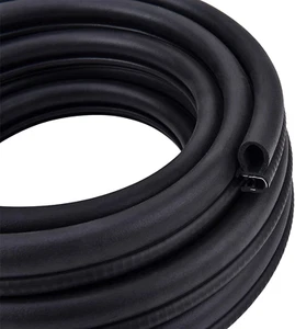 Car Door Seal Strip Trim Rubber with Side Bulb SYKRSS Universal Weatherstrip for - Picture 1 of 7