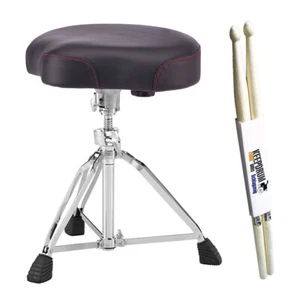 Pearl D-3500 Taburete Batería + Keepdrum Baquetas - Imagen 1 de 7