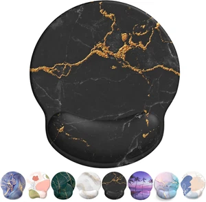Ergonomic Mouse Pad with Wrist Support Gel Mousepad Wrist Rest with Non-Slip Bas - Picture 1 of 12