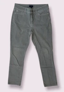 NYJD Women's Gray Corduroy Pants Legging Skinny Jeans Size 8 *30 X 28 - Picture 1 of 9