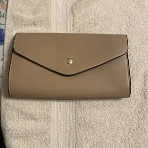 Bolso sin asas vintage tostado con cadena y bolsillo para monedas - Imagen 1 de 7