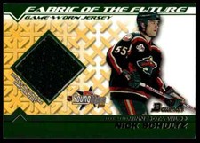 2002-03 Bowman YoungStars Fabric of the Future - Game-Worn Jersey Nick Schultz