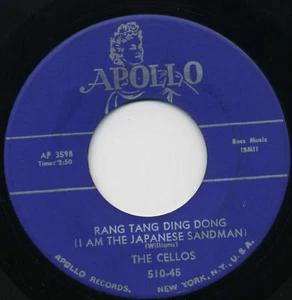 THE CELLOS Rang Tang Ding Dong/You R&B Soul - 45 RPM - Picture 1 of 2