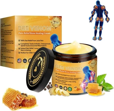 OXGPAL Bee Venom Cream for Arthritis, Bee Venom Pain-Relief Bone Healing Cream, for Mus