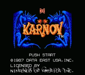 Karnov - Raro Juego Clásico NES Nintendo - Imagen 1 de 7