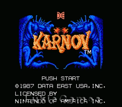Karnov - Rare Classic NES Nintendo Game - Image 1 of 4