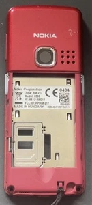 Nokia 6300 tylna bordowa obudowa tylna obudowa pokrywa powięziowa - Zdjęcie 1 z 1