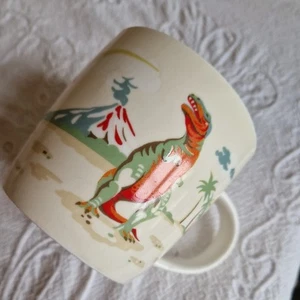 Cath Kidston Dinosaur Mug by Queens Bone China in VGC - Picture 1 of 7