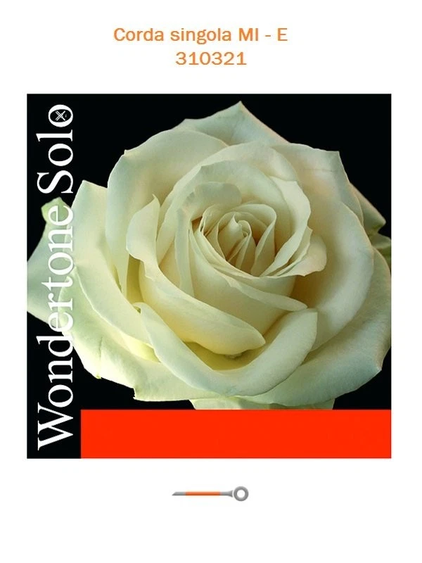 Corda singola per violino MI - E con pallino Pirastro WONDERTONE SOLO 310321 - Immagine 1 di 1