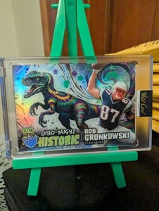 2024 WILD CARD DINO-MIGHT PREHISTORIC  ROB GRONKOWSKI /18 #PHTR12-RG - Picture 1 of 1
