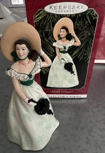 2008 Hallmark Christmas Porcelain Ornament Scarlett O’Hara Gone With The Wind - Picture 1 of 5