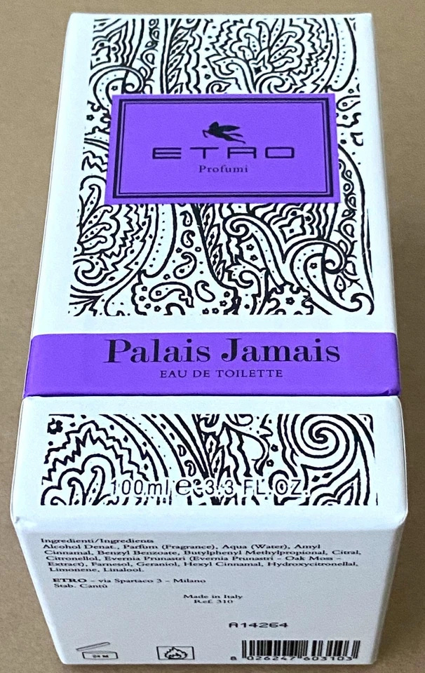 ETRO Palais Jamais 3.4 Oz Spray Eau De Toilette