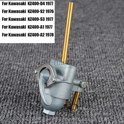 Fuel Gas Tank Switch Petcock For Kawasaki KZ400-S3 KZ400-A1 1977 KZ400-A2 1978 Foto 1 de 4