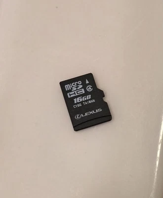  LEXUS NAVIGATION SYSTEM MICRO SD NAVIGATION CARD MAP 86271-0E030 0863 OEM - Image 1 of 2