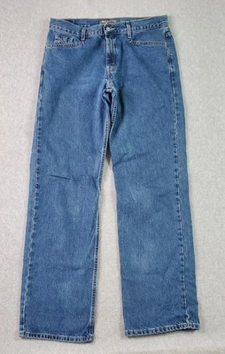 Pantalones de mezclilla vintage Levis SilverTab para mujer 13 largos clásicos de pierna recta años 90 Foto 1 de 4