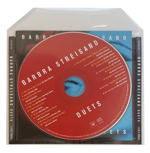 CPP Clear Plastic Sleeve with Flap 5.5 x 5 (Fits CD Insert, Booklet & Disc) Lot - Picture 1 of 2