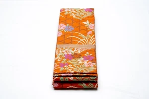 LIEBER VANILLE JAPANISCHER YUKATA HANHABA OBI SCHÄRPE GÜRTEL DAMEN KIMONO AUTHENTISCH JAPAN - Bild 1 von 7