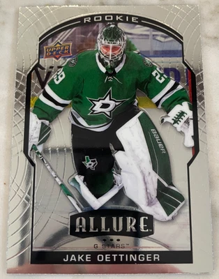 2020-21 Upper Deck Allure - JAKE OETTINGER (RC) - Rookie Card #91 - Image 1 of 2