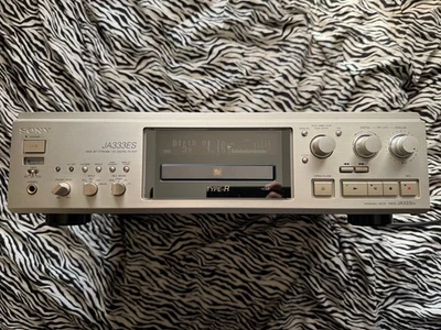 SONY MDS-JA333ES Silber MiniDisc MD MDLP Deck Recorder Player AC100V Gebraucht - Bild 1 von 4