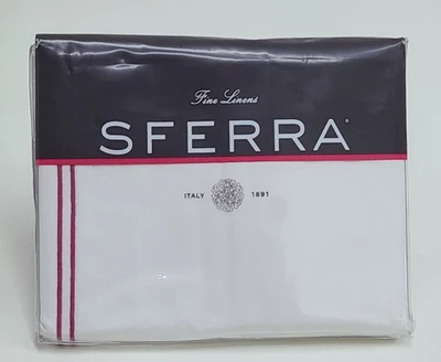 Funda nórdica Sferra Grande Hotel King blanca/percal baya hecha en Italia Foto 1 de 4