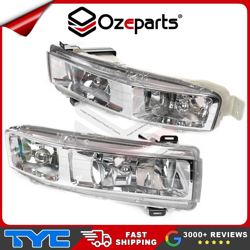 Pair LH+RH Fog Light Spot Driving Lamp For Holden Statesman Caprice WK WL 03~06 - image 1 of 4