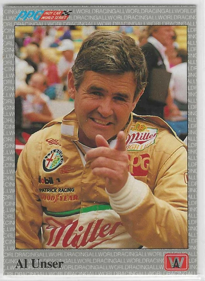1991 All World Indy #35 Al Unser HOF Patrick Racing - Image 1 of 1