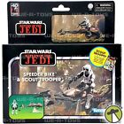 Star Wars Return of the Jedi Speeder Bike & Scout Trooper 2023 Hasbro F6882 NRFB