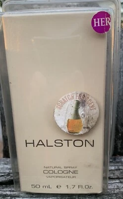 Colonia spray natural vintage Halston para mujer sellada de fábrica 1,7 OZ Foto 1 de 4
