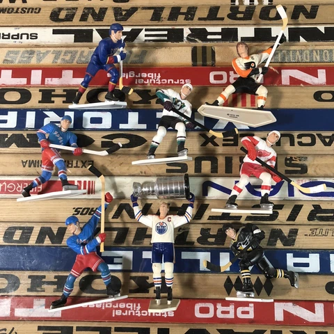 NHL Starting Lineup Lot - Gretzky Stanley Cup Messier Lemieux Fedorov Kariya Cover