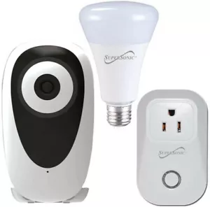Supersonic 3 Pc Smart Home Starter Kit SC-9300SH WiFi enabled HD Camera SEALED - Picture 1 of 9