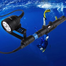 Brinyte 3000lm Xml-U2 3 Led Luce Immersione Torcia Subacquea 150m Torcia 5mode
