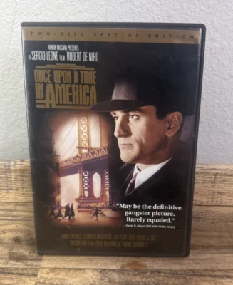 Once Upon a Time in America 2 Disc Special Edition DVD Robert DeNiro Crime Drama - Image 1 of 3