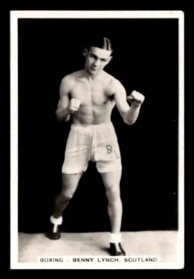 1935 J.A. Pattreiouex Sporting Events & Stars Boxing #49 Benny Lynch EX - Image 1 of 2