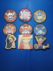 Sublimated Patch (lot of 9) Sew on 3 inch Patch Anime inspired one piece - Picture 1 of 9