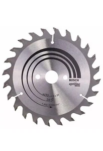 Bosch Kreissägeblatt Optiline Wood, 150 x 20/16 x 2,4 mm, 24 Zähne - Bild 1 von 1
