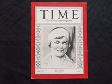 1931 JULY 6 TIME MAGAZINE - BETTY NUTHALL - T 281