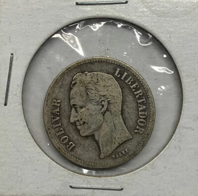 1929 Venezuela 2 Bolivares - #C30 - Image 1 of 2